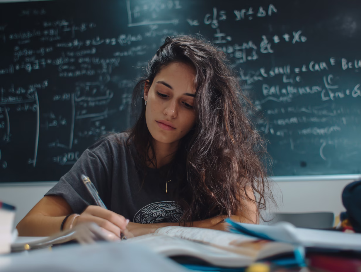 Estudante se preparando para o ENEM. Imagem: Eu, Brasileiro.